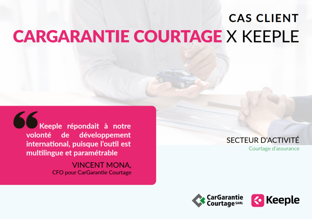 cas client cargarantie courtage x keeple