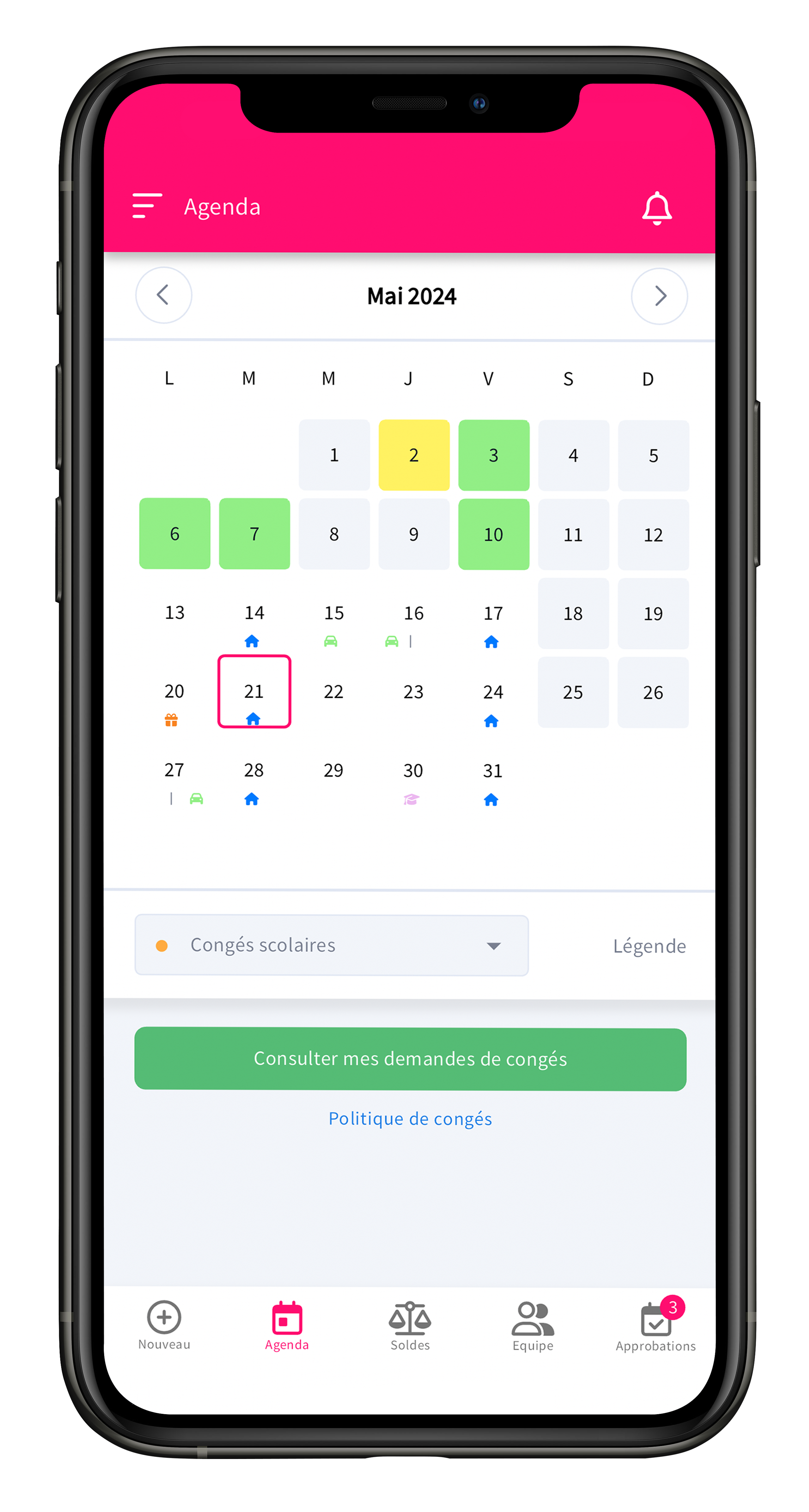 Flex office - Mobile - Keeple